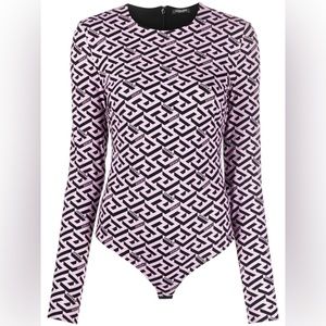 Versace
Greca-print bodysuit